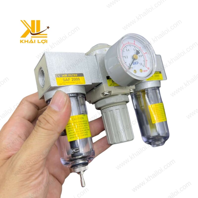 Bộ Lọc Ba Khí Nén SKP SAU - Giải pháp lọc khí tối ưu cho nhà máy công nghiệp.