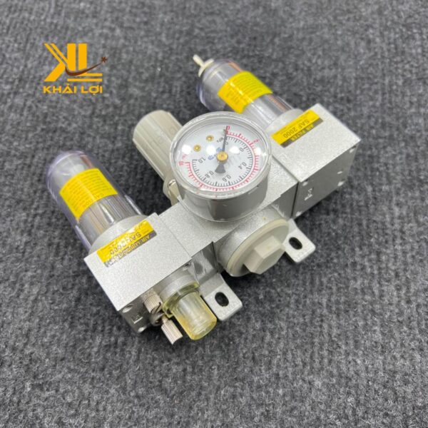 Cận cảnh chi tiết Bộ Lọc Ba Khí Nén SKP SAU do Khải Lợi phân phối.