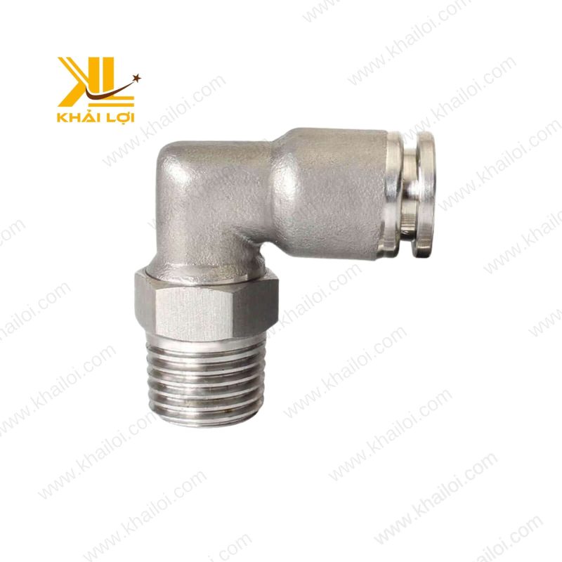 Độ bền cao của Co Nối Khí Nén Inox IPL từ 0°C đến 250°C.