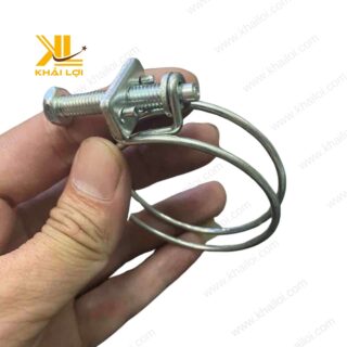 Hình ảnh cổ dê 2 dây chất liệu sắt xi mạ kẽm, giải pháp tiết kiệm và hiệu quả.