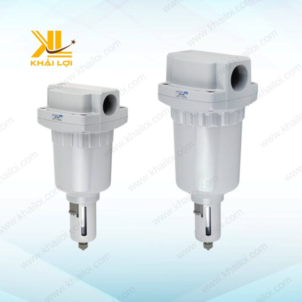 Thiết kế tổng thể của Lọc Đơn Khí Nén SKP SAF – Giải pháp hiệu quả cho hệ thống khí nén.
