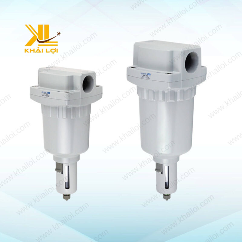 Thiết kế tổng thể của Lọc Đơn Khí Nén SKP SAF – Giải pháp hiệu quả cho hệ thống khí nén.