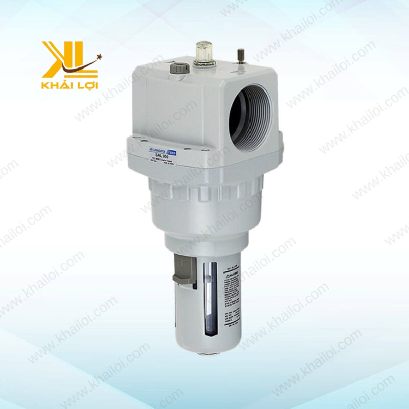 Hình ảnh thân lọc bằng nhôm bền bỉ của Lọc Đơn Khí Nén SKP SAF từ Vật tư công nghiệp Khải Lợi.
