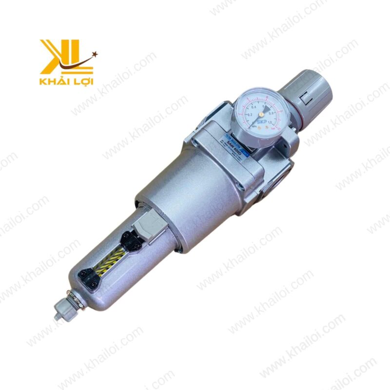 Hệ thống Lọc Đơn Van Chỉnh Áp SKP SAW giúp bảo vệ thiết bị khí nén tối ưu.