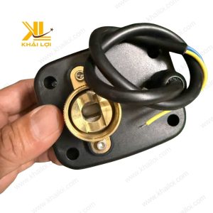 Hình ảnh chi tiết mặt bên của Motor Van Bi Điện BVE, phù hợp cho kết nối đường ống ren DN15
