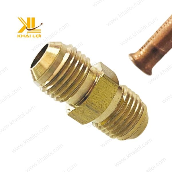 Hình ảnh chi tiết sản phẩm Nối Hai Đầu Lã Ống Đồng Thau.