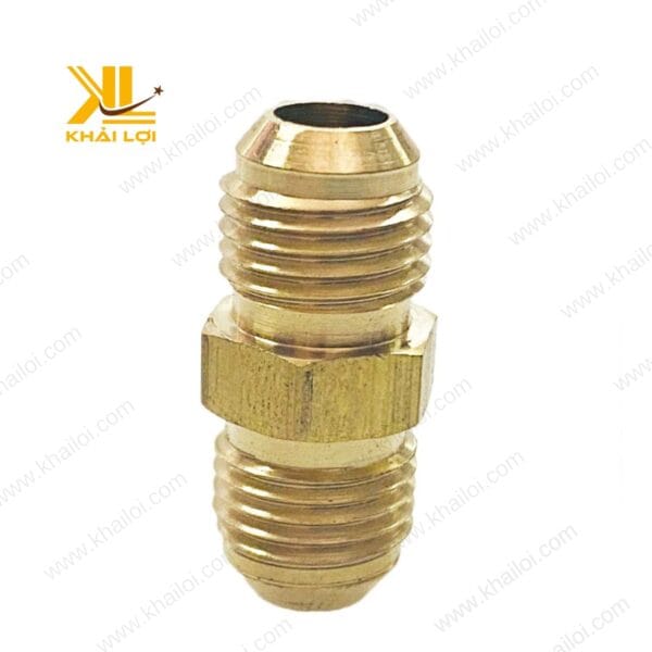 Nối Hai Đầu Lã Ống Đồng Thau được sử dụng phổ biến trong hệ thống dẫn khí.