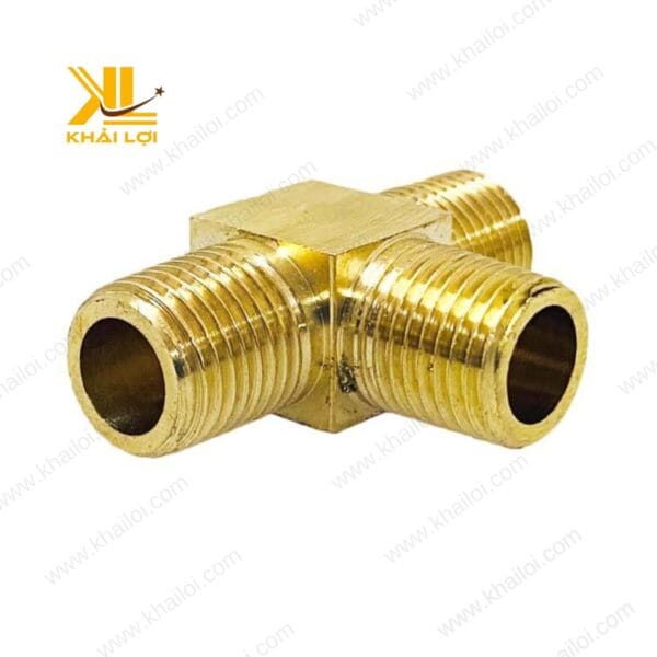 Sản phẩm Nối Thau Ba Ngã Ren Ngoài với thiết kế ba ngã tiện lợi.