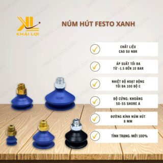 Thông số kỹ thuật núm hút Festo của Vật tư công nghiệp Khải Lợi