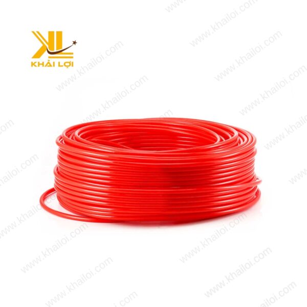 Cận cảnh chất liệu polyurethane cao cấp của ống khí nén Festo tại Vật tư công nghiệp Khải Lợi.