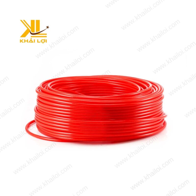 Cận cảnh chất liệu polyurethane cao cấp của ống khí nén Festo tại Vật tư công nghiệp Khải Lợi.