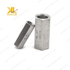 Độ bền cao của Van 1 Chiều INOX 304 từ -20°C đến 200°C.