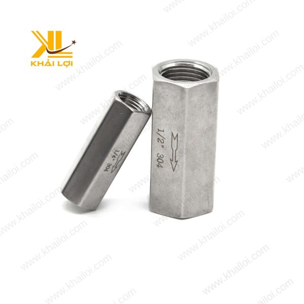 Độ bền cao của Van 1 Chiều INOX 304 từ -20°C đến 200°C.