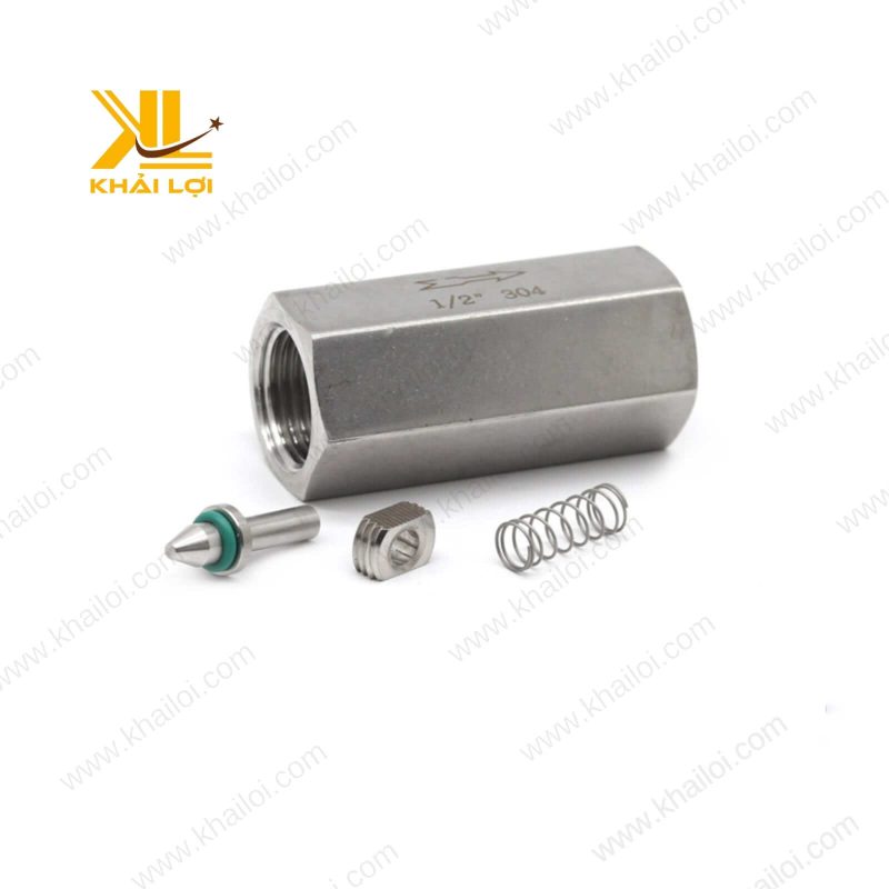 Khả năng chống dòng chảy ngược của Van 1 Chiều INOX 304.