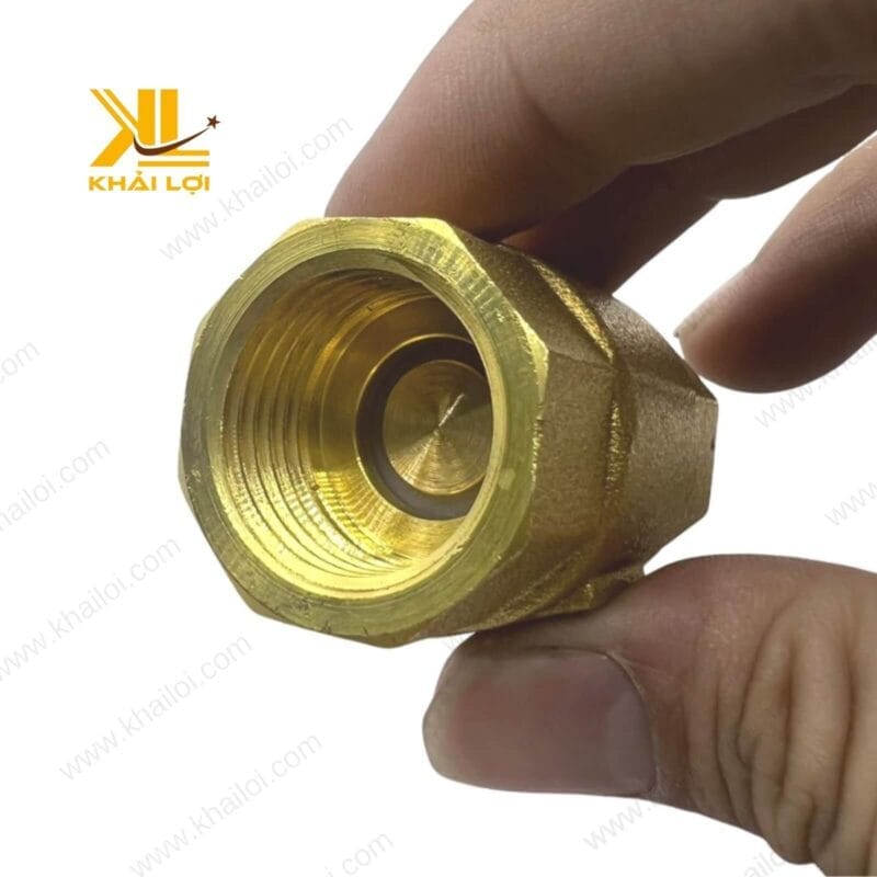 Van 1 chiều lò xo thau với khả năng chống ăn mòn vượt trội.