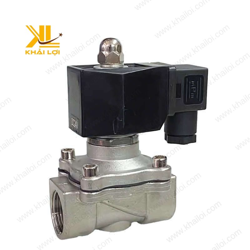 Van Điện Từ INOX COIL Đúc UWS với cuộn coil chịu nhiệt.