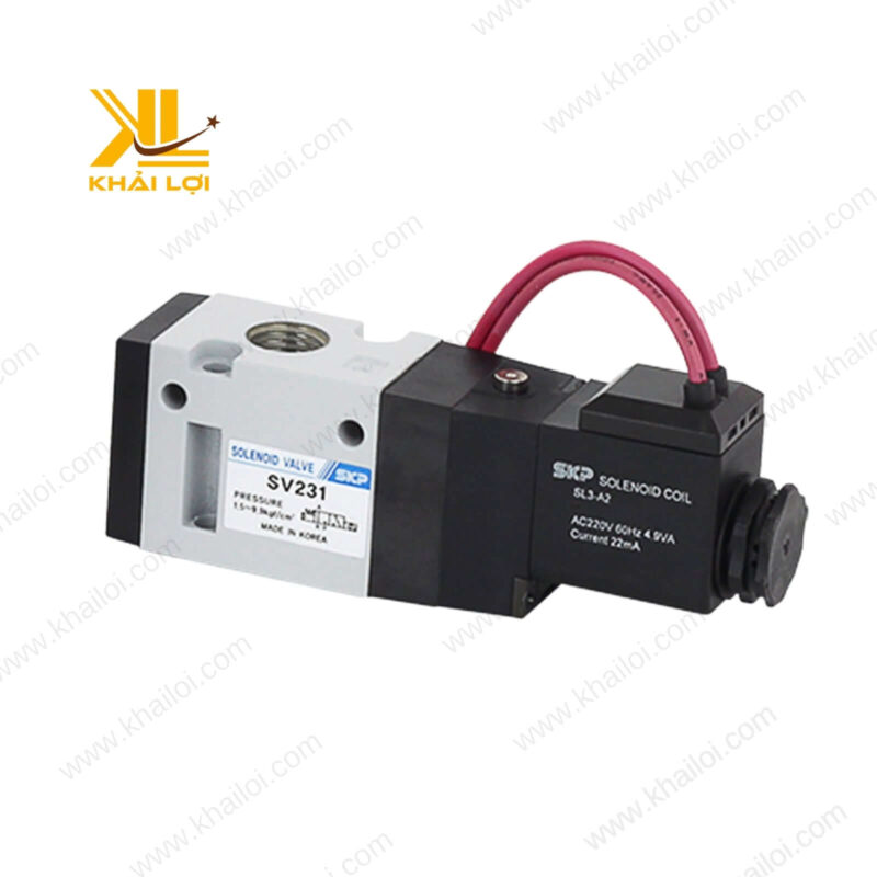 Van điện từ khí nén SKP SSV chính hãng được phân phối bởi Vật tư công nghiệp Khải Lợi.