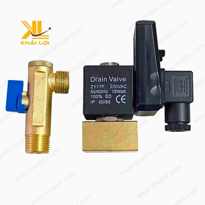 Khả năng xả đáy tự động của Van Điện Từ Xả Đáy Bình OPT.