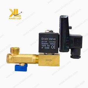 Van Điện Từ Xả Đáy Bình OPT chịu áp suất cao.