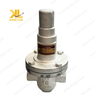 Cận cảnh van giảm áp hơi nóng ren YNV Yamaki chính hãng tại Vật tư công nghiệp Khải Lợi.