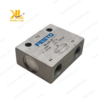 Hình ảnh thân van khí nén OR FESTO được chế tạo từ thép không gỉ.