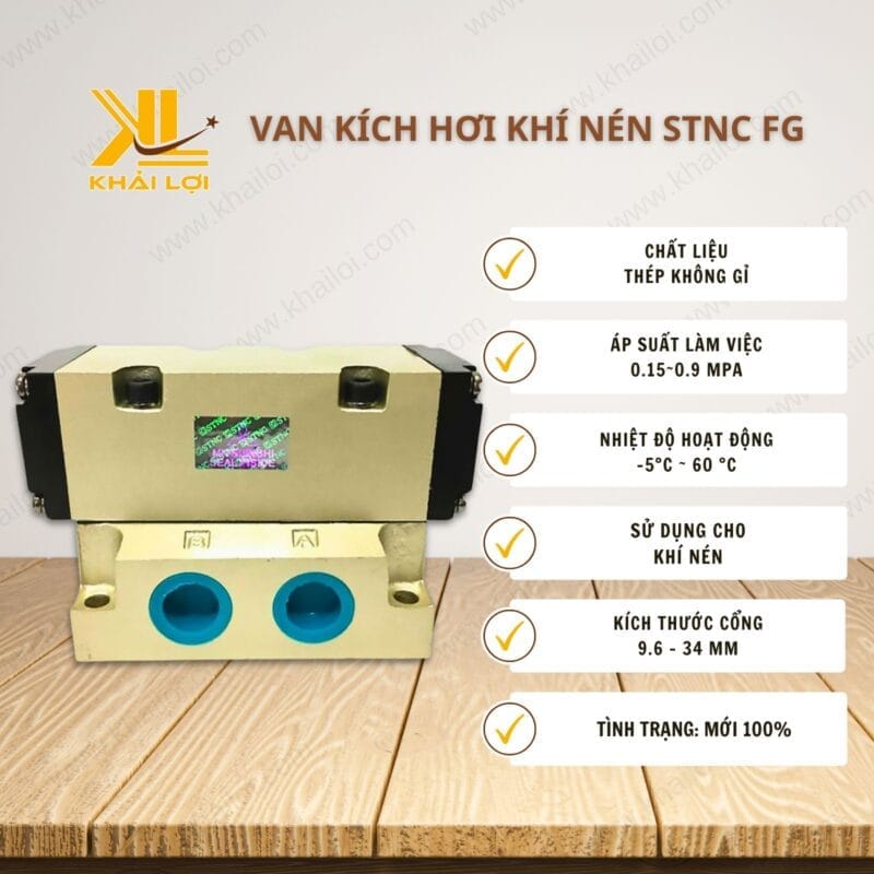 thông số kỹ thuật chi tiết từ thương hiệu "Vật tư công nghiệp Khải Lợi".