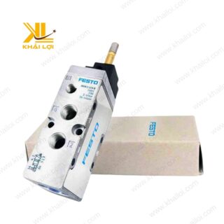 Cận cảnh chi tiết van điện từ FESTO MFH nhập khẩu tại Vật tư công nghiệp Khải Lợi.