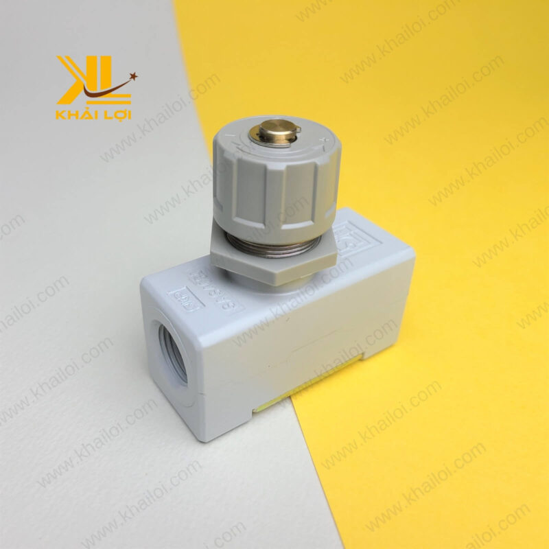 Van Tiết Lưu SKP SAS thương hiệu Vật tư công nghiệp Khải Lợi lắp đặt trong nhà máy sản xuất.