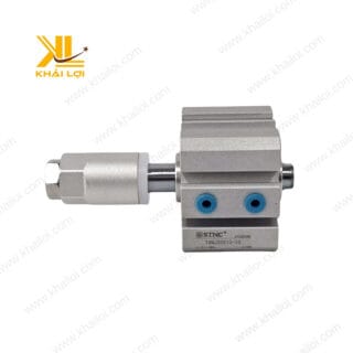 Hình ảnh cận cảnh Xi lanh Compact Hai Đầu STNC TGND TGNJ với thiết kế nhỏ gọn và chất liệu hợp kim nhôm cao cấp.