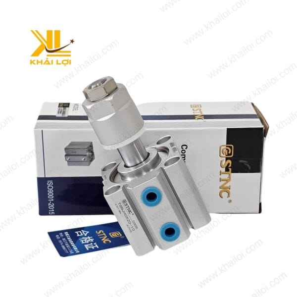 Xi lanh Compact Hai Đầu STNC TGND TGNJ với thiết kế tác động kép mang lại lực đẩy/kéo đồng nhất.