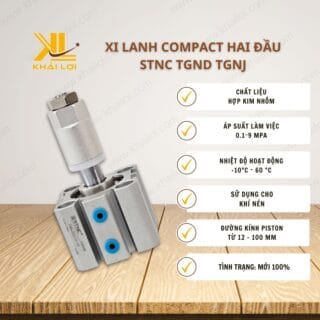 Thông số kỹ thuật Xi lanh Compact Hai Đầu STNC TGND TGNJ của Vật tư công nghiệp Khải Lợi.