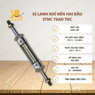 Thông số kỹ thuật "Xi Lanh Khí Nén Hai Đầu STNC TGAD TGAJ" của Vật tư công nghiệp Khải Lợi.