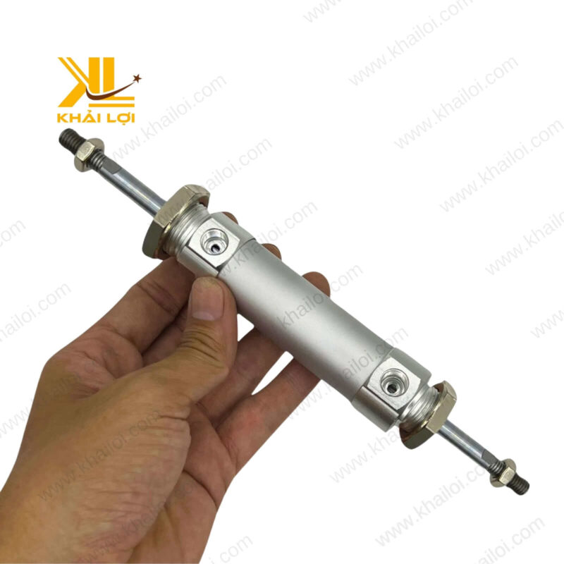 Xi lanh STNC TGMD TGMJ với hai cổng cấp khí giúp tối ưu hiệu suất vận hành.