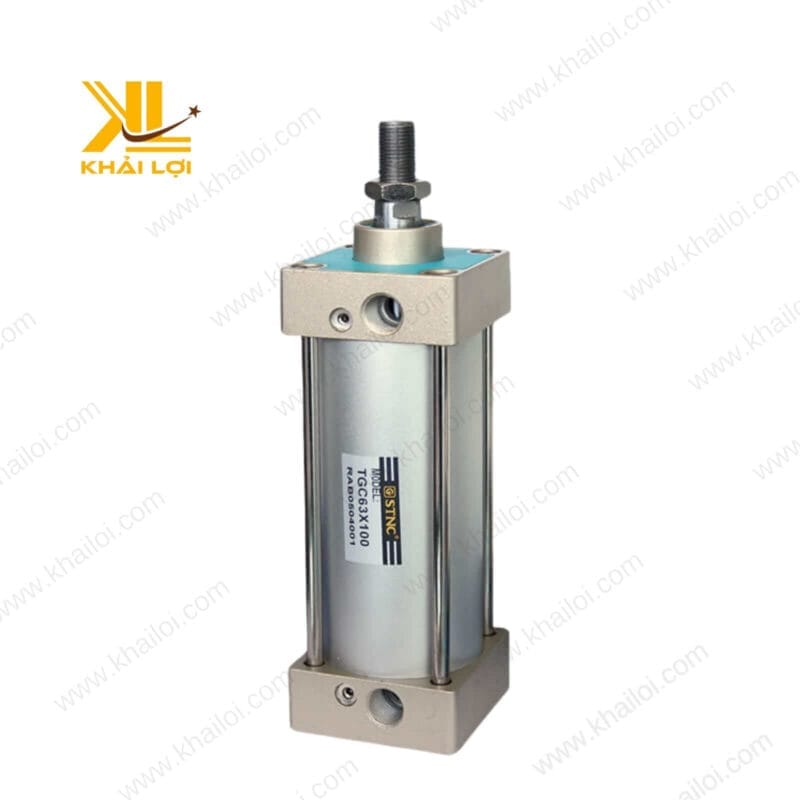 Xi Lanh Khí Nén STNC TGC với cấu tạo chắc chắn và độ bền cao.