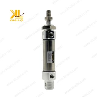 Ảnh cận cảnh thân xi lanh tròn inox STNC TGA với độ sáng bóng và thiết kế tinh tế.