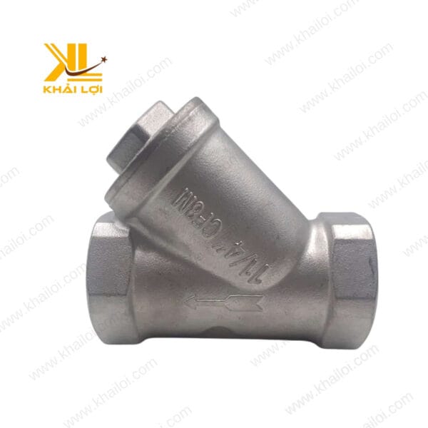 Thiết kế chữ Y độc đáo của Lọc Y Inox 304 cho hiệu quả lọc tối ưu.