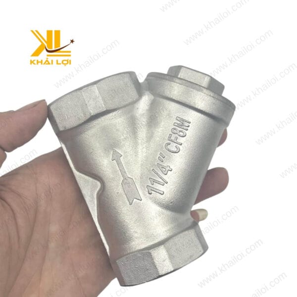 Lọc Y Inox 304 phù hợp với hệ thống áp suất cao.