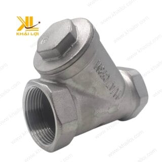 Hình ảnh thực tế của Lọc Y Inox 304, chất liệu thép không gỉ cao cấp.
