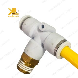 Khớp nối chữ T hai đầu ghim ống ren giữa STNC YPB với khả năng kết nối nhanh chóng, bền bỉ.