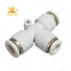 Ảnh chụp từ nhiều góc độ của Chữ T Nối Giảm Khí Nén STNC YPEG.