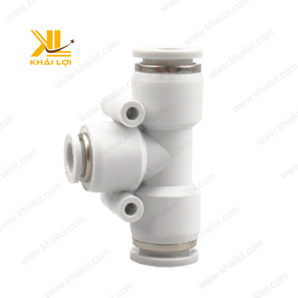 Khớp nối khí nén YPEG với ba đầu nối chắc chắn, đảm bảo độ kín khí.