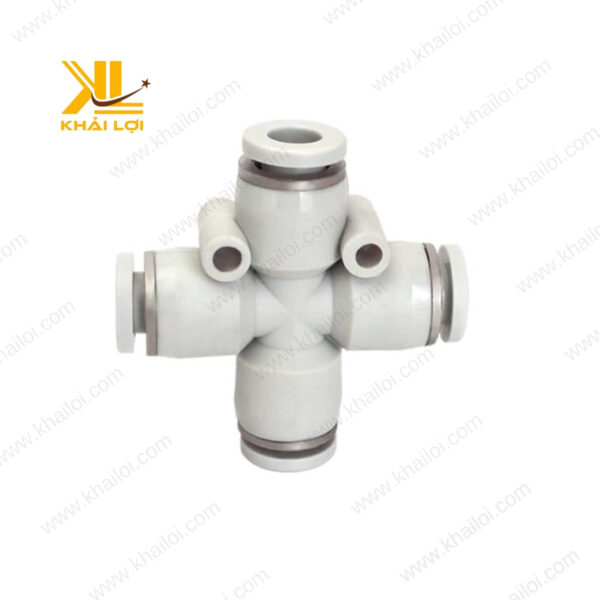 Chữ Thập Nối Khí Nén STNC YPZA với các kích thước ống khí nén khác nhau.
