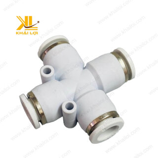 Cận cảnh Chữ Thập Nối Khí Nén STNC YPZA với thiết kế chắc chắn, dễ lắp đặt.