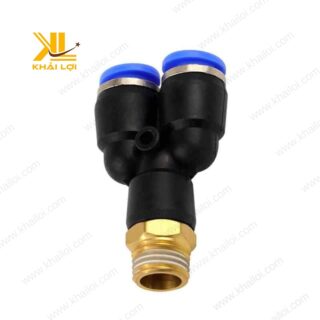 Cận cảnh thiết kế khớp nối nhựa PX với đầu bấm tiện lợi.