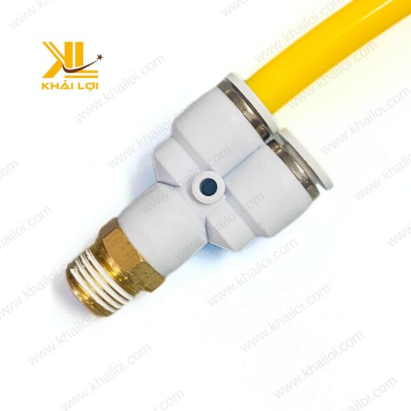 Chữ Y Hai Đầu Nhấn Ống Ren Ngoài STNC YPX – Giải pháp chia luồng khí hiệu quả
