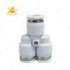 Chữ Y ba đầu nối ống khí nén STNC YPY của Vật tư công nghiệp Khải Lợi, kích thước đa dạng.