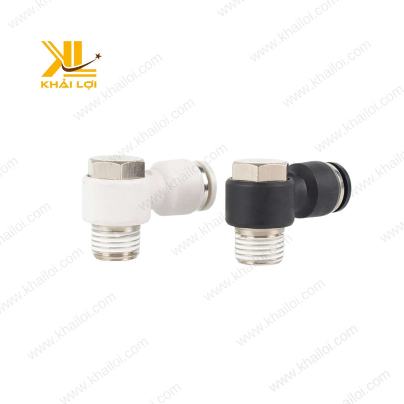 Co nối khí nén AIRTAC PH ứng dụng trong hệ thống bơm nước và khí nén.