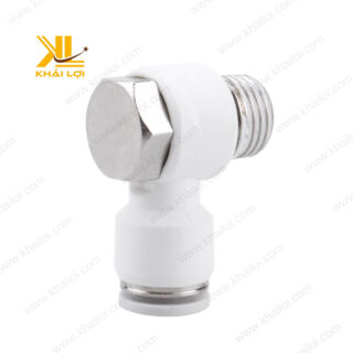 Đầu ren chất lượng cao của co nối khí nén AIRTAC PH giúp đảm bảo kết nối chắc chắn.