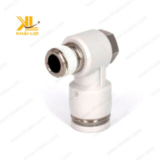 Co nối hơi khí nén AIRTAC PHF của Vật tư công nghiệp Khải Lợi với thiết kế chữ L tiện dụng.
