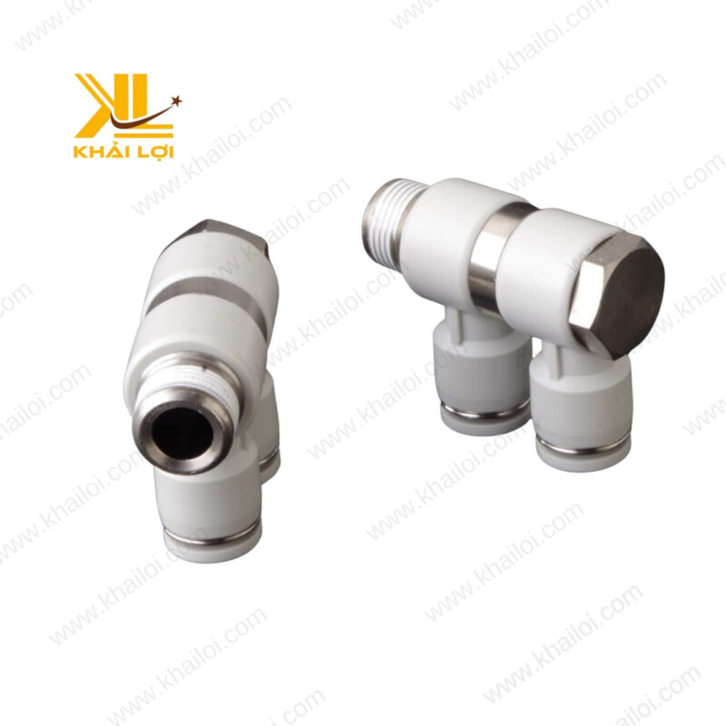 Co nối khí nén AIRTAC PHW dễ lắp đặt và tháo rời nhanh chóng.